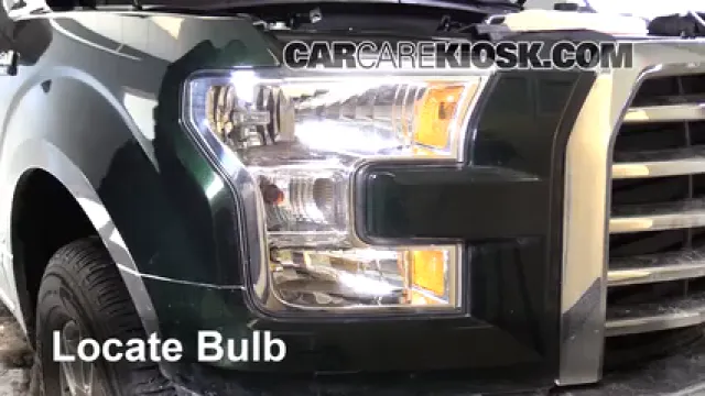 2015 Ford F-150 XLT 3.5L V6 Turbo Crew Cab Pickup Lights Daytime Running Light (replace bulb)